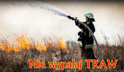 Wypalanie traw: w marcu już 13 interwencji strażaków!
