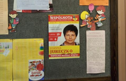 Czy kandydatka ze Wspólnoty Ziemi Lublinieckiej złamała prawo?