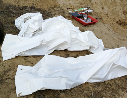 W pobliżu Częstochowy odkryto ludzkie szczątki! 13 ŚBOT wsparła ekshumację.