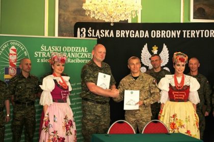 Terytorialsi rozpoczynają współpracę ze Śląskim Oddziałem Straży Granicznej.