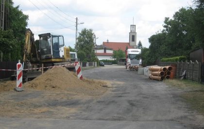 Strzebiń: Rusza remont ulicy Piaskowej.