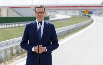 Odcinek autostrady A1 Częstochowa – Pyrzowice otwarty. Premier Morawiecki gościł w Woźnikach.