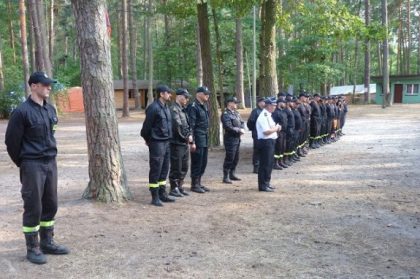 Młodzi strażacy z powiatu bielskiego gościli w Kokotku.