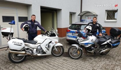 Nowy motocykl w lublinieckiej policji. Zobacz Yamahę FJR 1300!