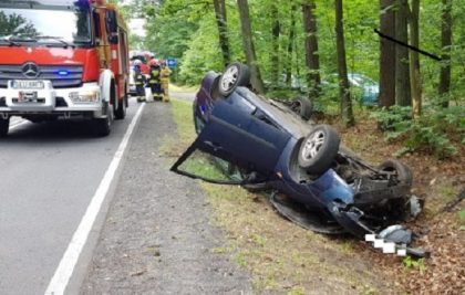 Tydzień pod znakiem wypadków drogowych w powiecie lublinieckim – służby apelują o ostrożność!