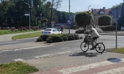 Trzech “smakoszy” w jednym dniu! Lublinieccy policjanci ostrzegają rowerzystów przed jazdą na podwójnym gazie